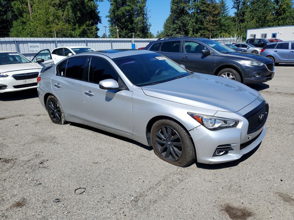 2017 Infiniti Q50 მანქანა იყიდება აუქციონზე, vin: JN1EV7AR1HM831740, აუქციონის ნომერი: 64774786
