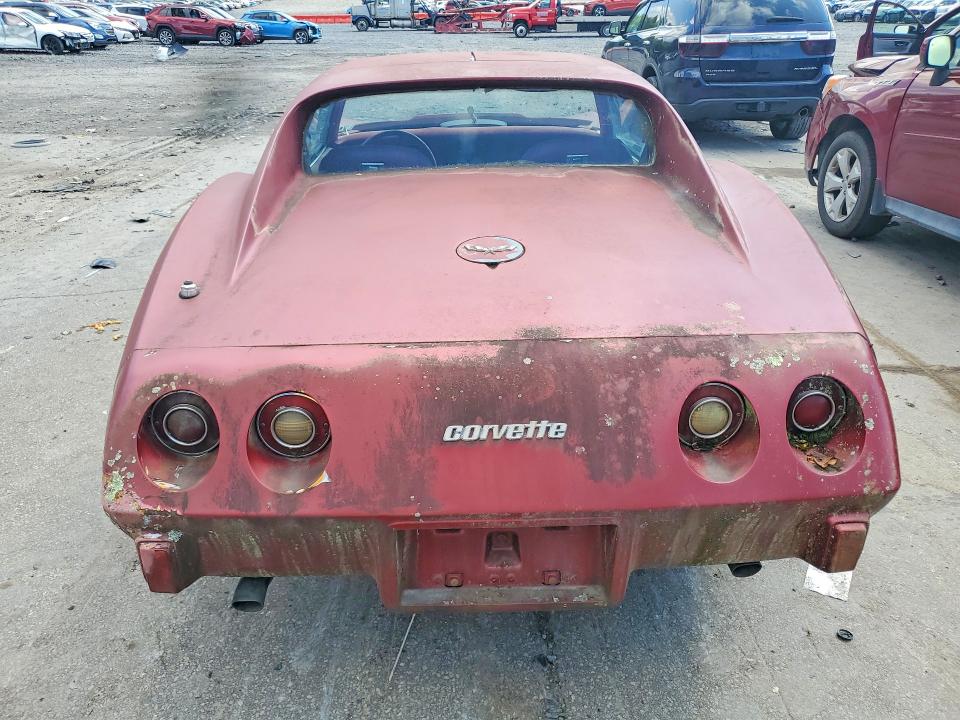 66540276 :رقم المزاد ، 1Z37L7S432548 vin ، 1977 Chevrolet Corvette مزاد بيع