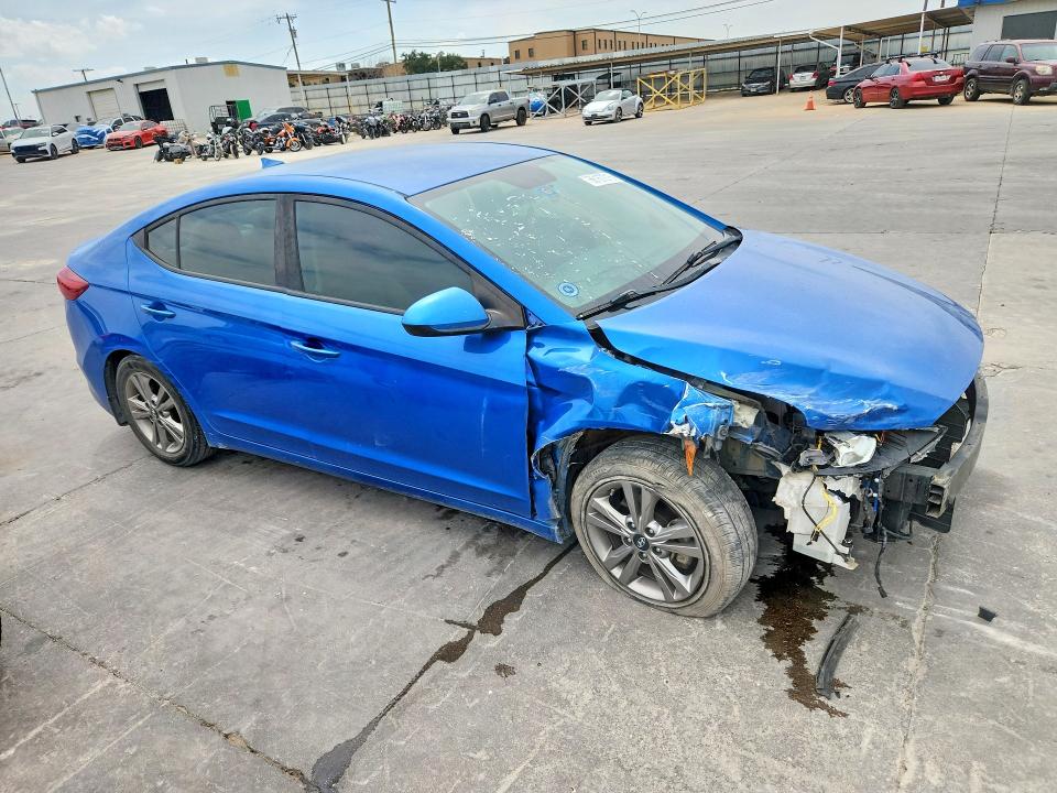 Продажа на аукционе авто 2018 Hyundai Elantra, vin: KMHD84LF6JU612436, номер лота: 66167016