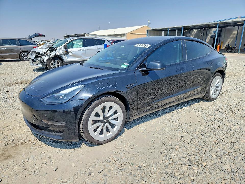 Продаж на аукціоні авто 2022 Tesla Model 3, vin: 5YJ3E1EBXNF210094, номер лоту: 64312296