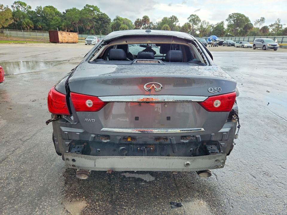 66648116 :رقم المزاد ، JN1BV7AR3EM690233 vin ، 2014 Infiniti Q50 مزاد بيع