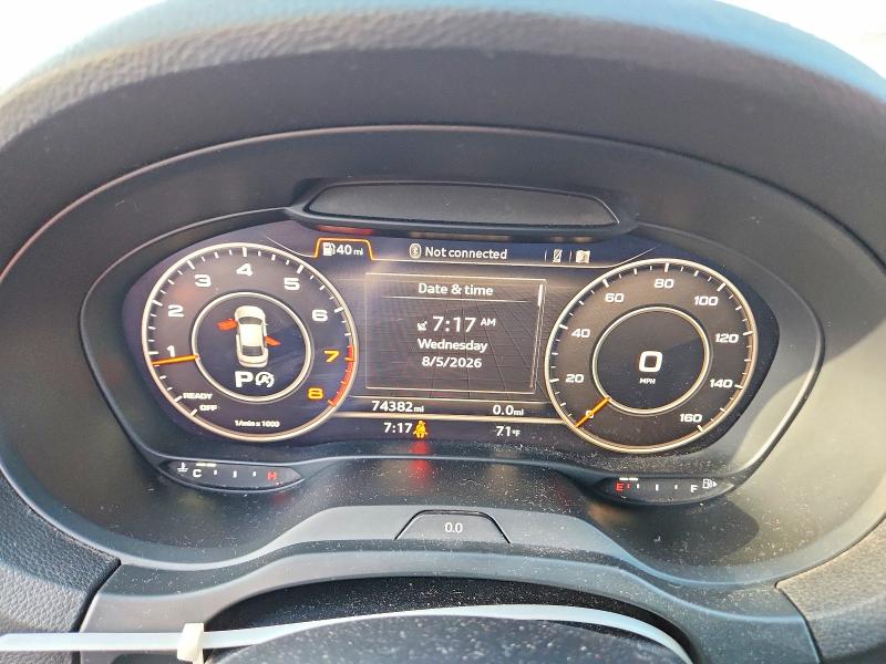 2017 Audi A3 მანქანა იყიდება აუქციონზე, vin: WAUJ8GFF2H1029360, აუქციონის ნომერი: 63436396
