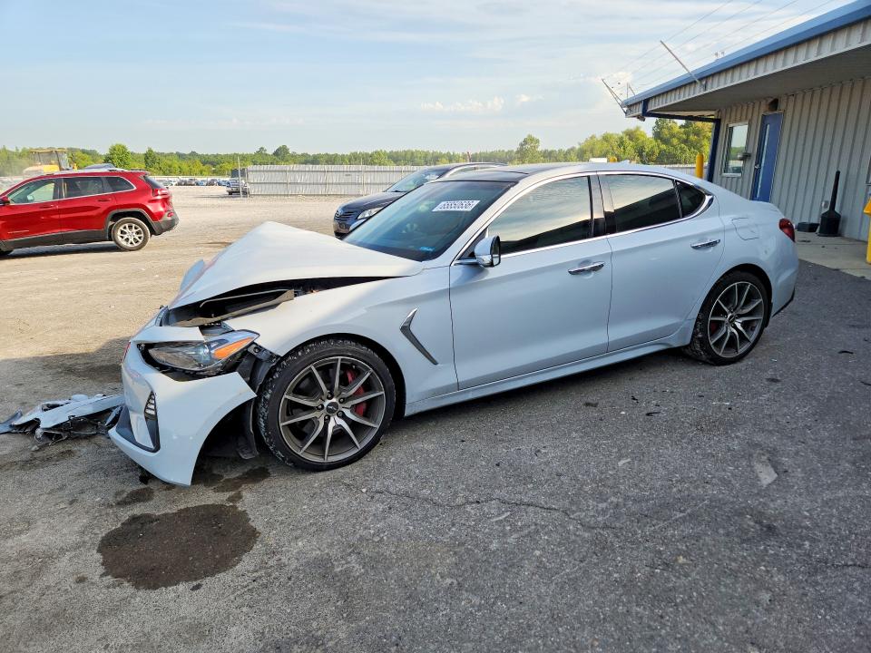 2020 Genesis G70 მანქანა იყიდება აუქციონზე, vin: KMTG34LE1LU047069, აუქციონის ნომერი: 65850636