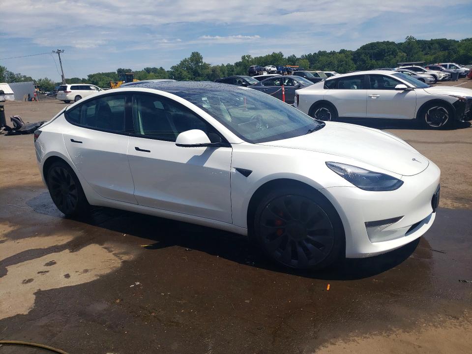63013916 :رقم المزاد ، 5YJ3E1EC6PF494903 vin ، 2023 Tesla Model 3 مزاد بيع