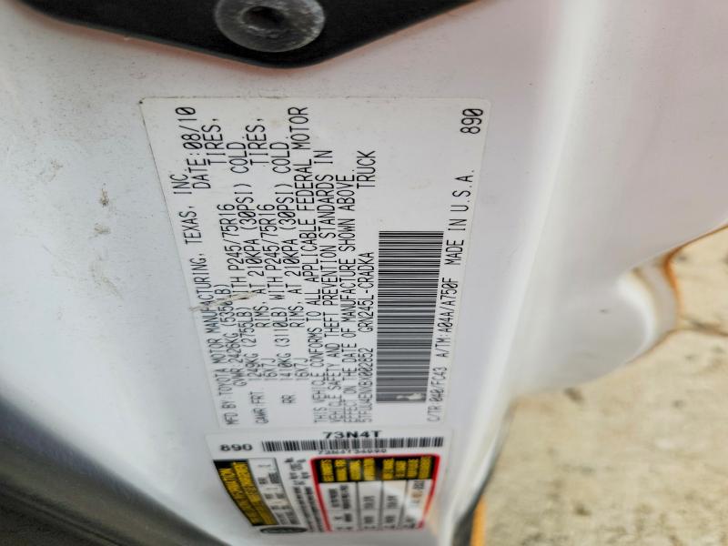 63846486 :رقم المزاد ، 5TFUU4ENXBX002852 vin ، 2011 Toyota Tacoma مزاد بيع