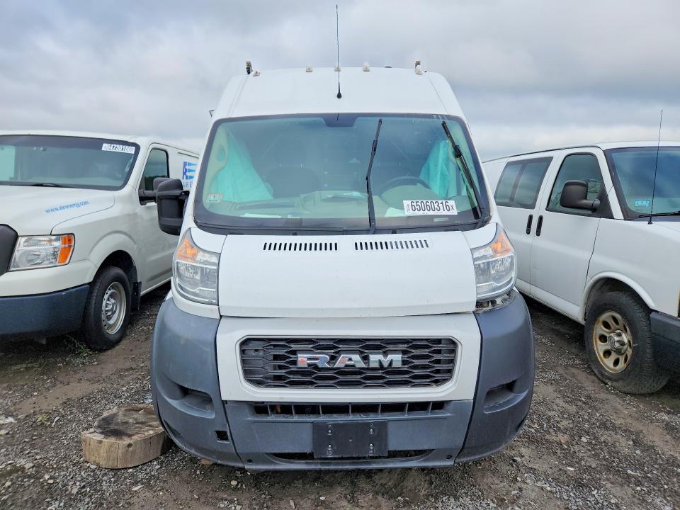 65060316 :رقم المزاد ، 3C6TRVCG1KE539172 vin ، 2019 Ram Promaster 2500 مزاد بيع