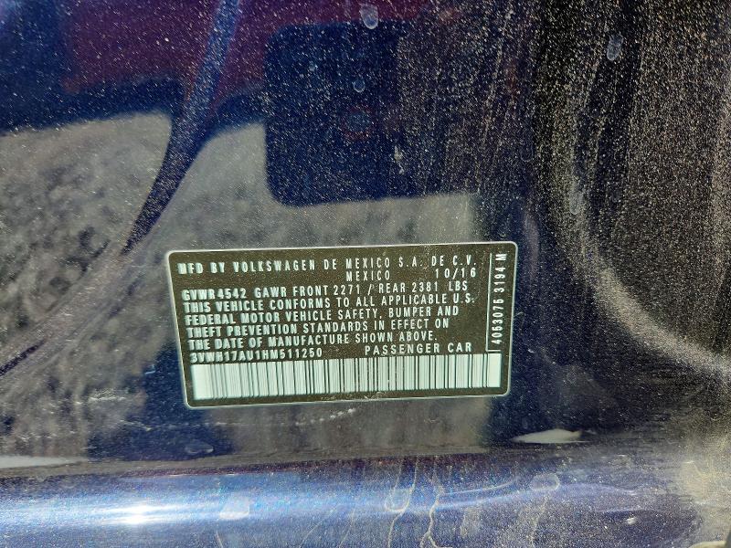 Продаж на аукціоні авто 2017 Volkswagen Golf Alltrack, vin: 3VWH17AU1HM511250, номер лоту: 66930346