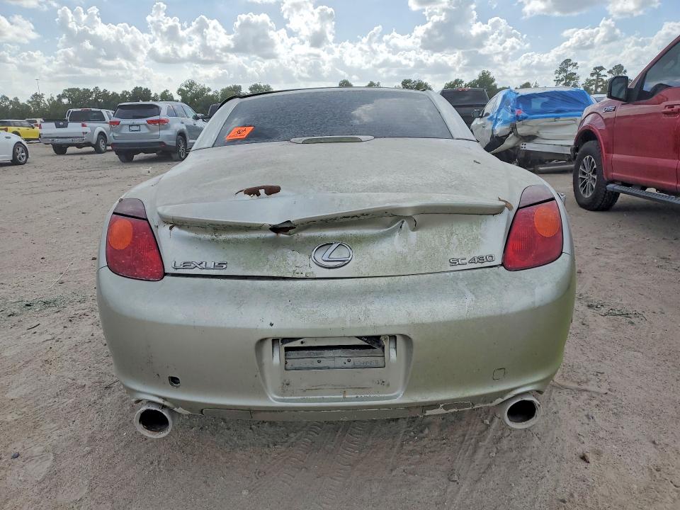 Продажа на аукционе авто 2002 Lexus Sc, vin: JTHFN48Y420019861, номер лота: 65182336