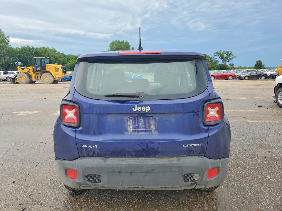 Продажа на аукционе авто 2016 Jeep Renegade, vin: ZACCJBATXGPD25970, номер лота: 64852156