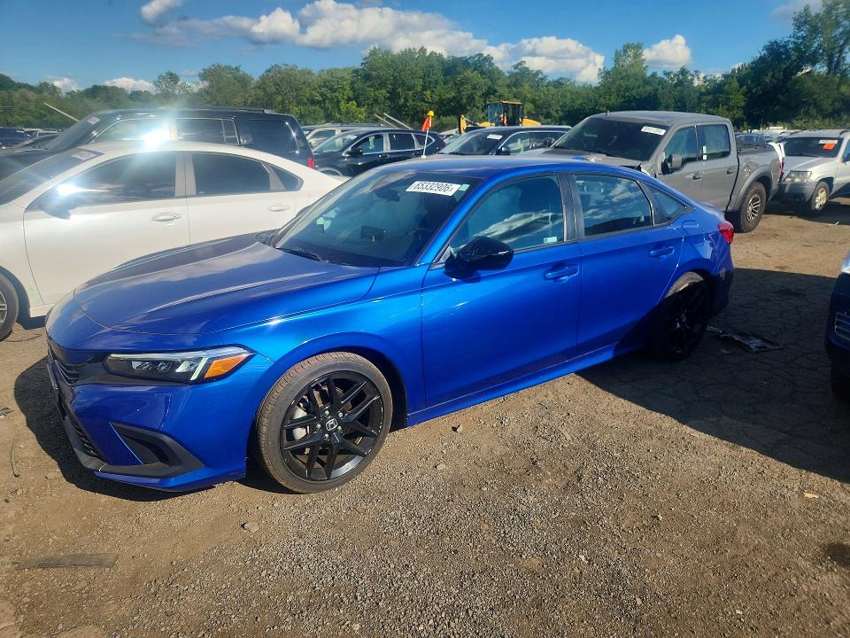 2024 Honda Civic მანქანა იყიდება აუქციონზე, vin: 2HGFE2F59RH544081, აუქციონის ნომერი: 65332906
