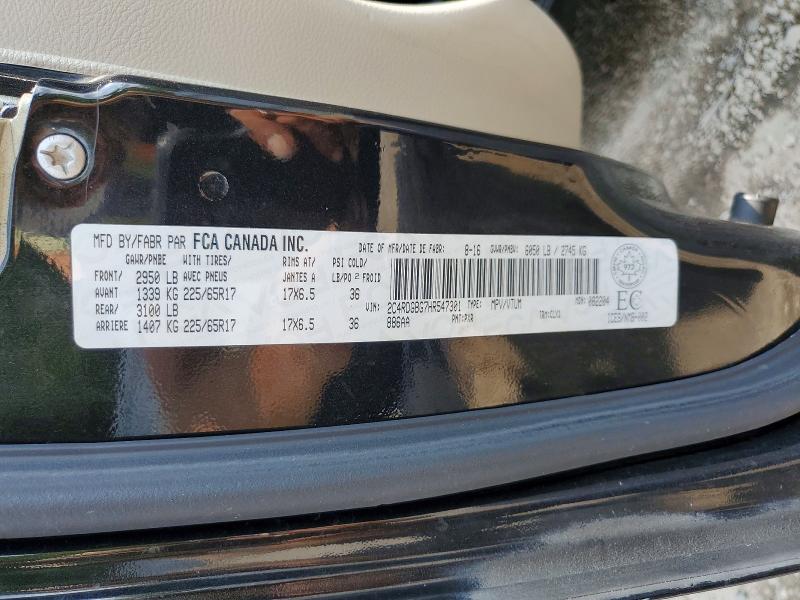 Aukcja sprzedaży 2017 Dodge Grand Caravan, vin: 2C4RDGBG7HR547301, numer aukcji: 65125156