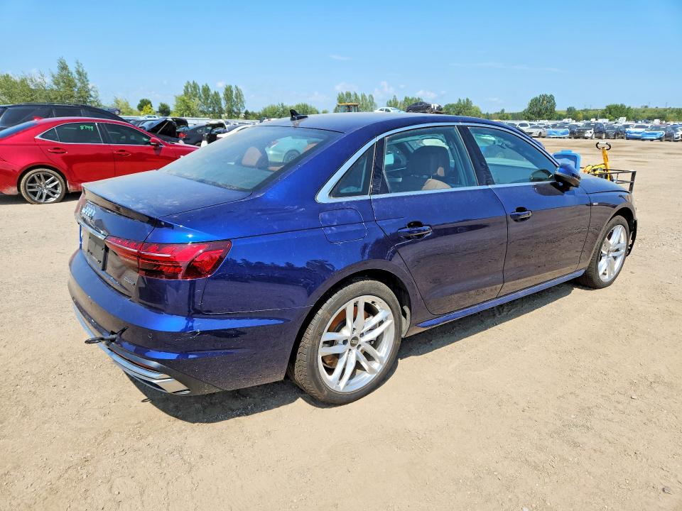2023 Audi A4 მანქანა იყიდება აუქციონზე, vin: WAUFAAF43PN013214, აუქციონის ნომერი: 66023606