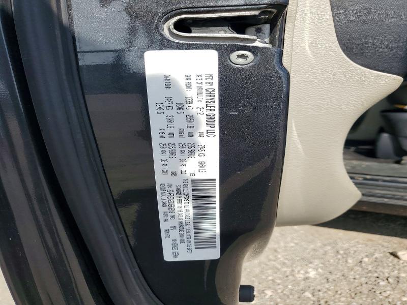 65325206 :رقم المزاد ، 2C4RDGCG9CR263918 vin ، 2012 Dodge Grand Caravan مزاد بيع