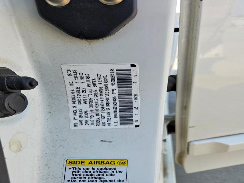 63152456 :رقم المزاد ، 19UUA86299A000495 vin ، 2009 Acura Tl مزاد بيع
