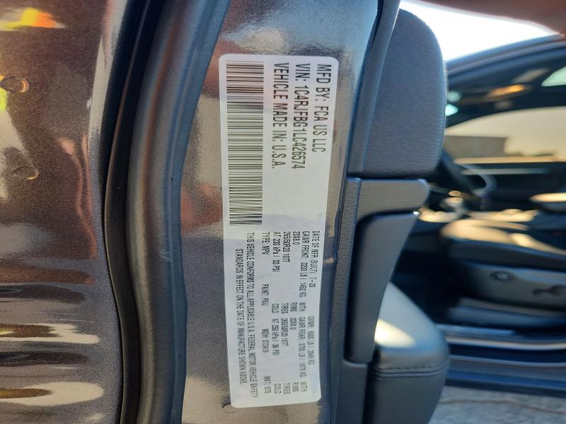 Продажа на аукционе авто 2020 Jeep Grand Cherokee, vin: 1C4RJFBG1LC426574, номер лота: 65660576