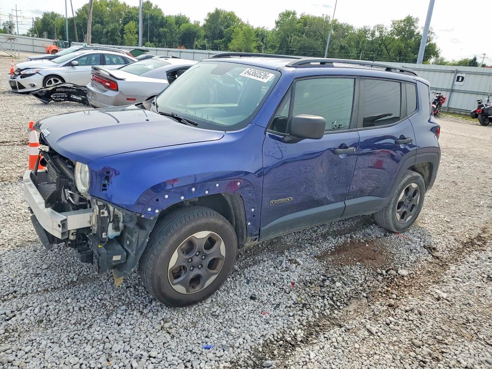 Aukcja sprzedaży 2018 Jeep Renegade, vin: ZACCJBAB4JPH44721, numer aukcji: 64360526