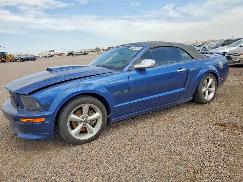 62536656 :رقم المزاد ، 1ZVHT85H175364302 vin ، 2007 Ford Mustang مزاد بيع