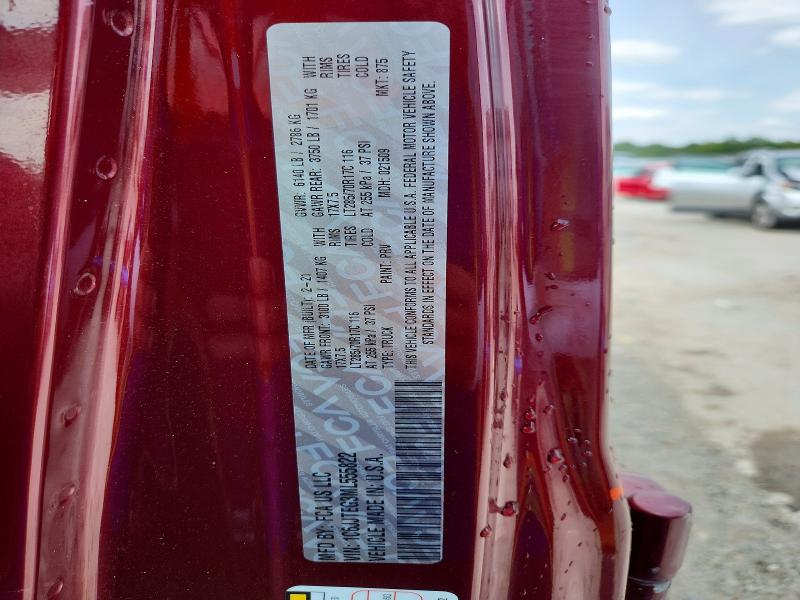 66194726 :رقم المزاد ، 1C6JJTEG3ML555822 vin ، 2021 Jeep Gladiator مزاد بيع