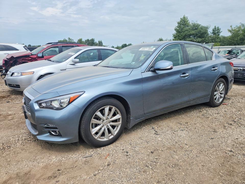2015 Infiniti Q50 მანქანა იყიდება აუქციონზე, vin: JN1BV7AR2FM404020, აუქციონის ნომერი: 65317006