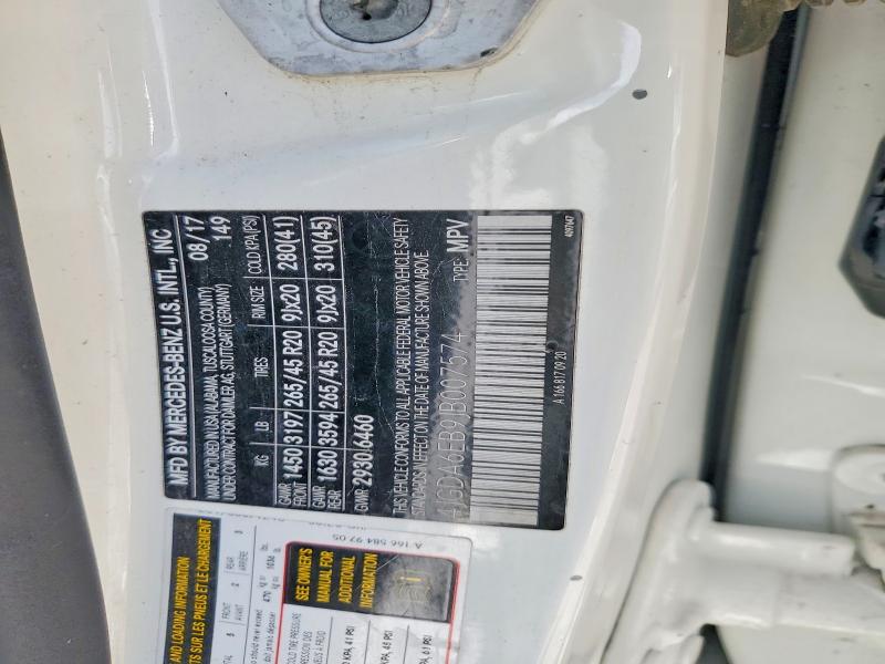 Aukcja sprzedaży 2018 Mercedes-benz Gle, vin: 4JGDA6EB9JB007574, numer aukcji: 64539936