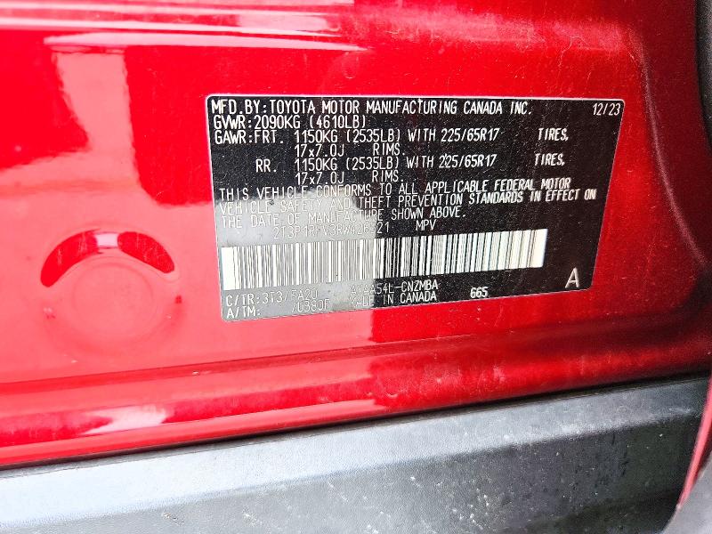 Aukcja sprzedaży 2024 Toyota Rav4, vin: 2T3P1RFV3RW426521, numer aukcji: 66591986