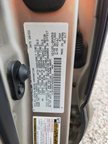 2004 Lexus Gx მანქანა იყიდება აუქციონზე, vin: JTJBT20X740025215, აუქციონის ნომერი: 63534646