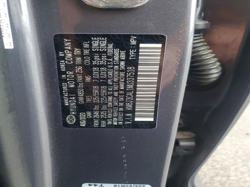 2021 Hyundai Tucson მანქანა იყიდება აუქციონზე, vin: KM8J3CAL1MU337518, აუქციონის ნომერი: 65202336
