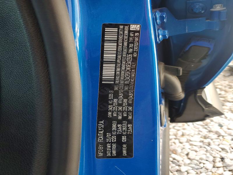 66069196 :رقم المزاد ، ZACPDFCWXR3A12936 vin ، 2024 Dodge Hornet مزاد بيع