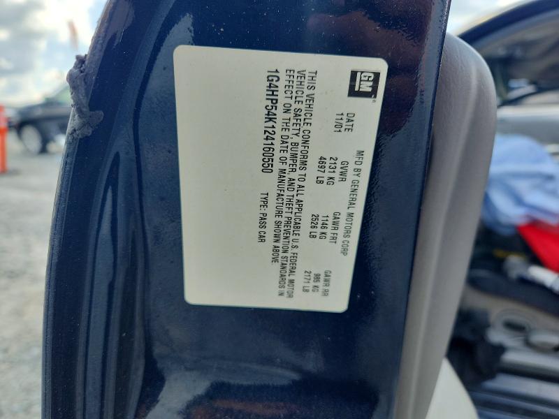 2002 Buick Lesabre მანქანა იყიდება აუქციონზე, vin: 1G4HP54K124160550, აუქციონის ნომერი: 65128166