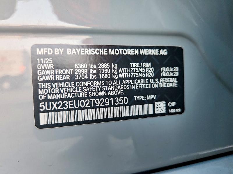 Aukcja sprzedaży 2026 Bmw X5, vin: 5UX23EU02T9291350, numer aukcji: 64621586