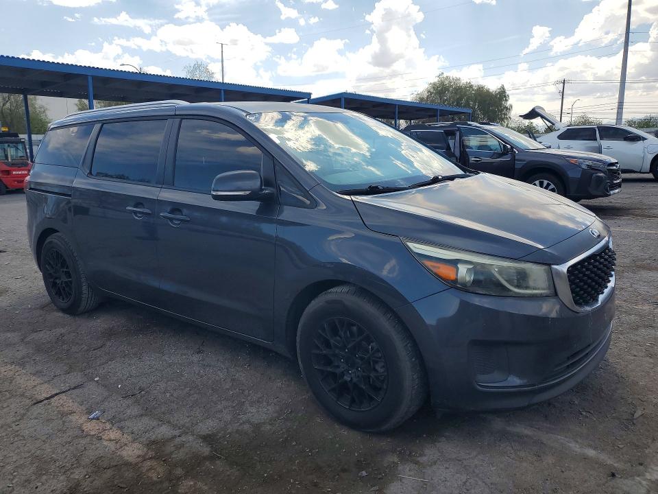 66116766 :رقم المزاد ، KNDMB5C19G6100067 vin ، 2016 Kia Sedona مزاد بيع
