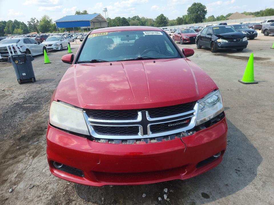 63734166 :رقم المزاد ، 1C3CDZEG6CN309494 vin ، 2012 Dodge Avenger مزاد بيع