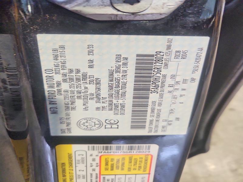 Aukcja sprzedaży 2016 Ford Fusion, vin: 3FA6P0H75GR128029, numer aukcji: 65085356