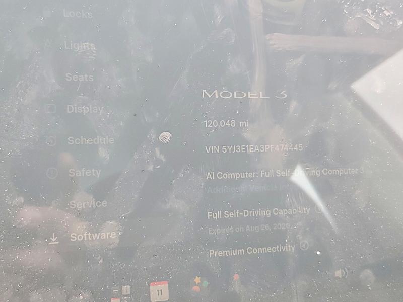 2023 Tesla Model 3 მანქანა იყიდება აუქციონზე, vin: 5YJ3E1EA3PF474445, აუქციონის ნომერი: 65339636