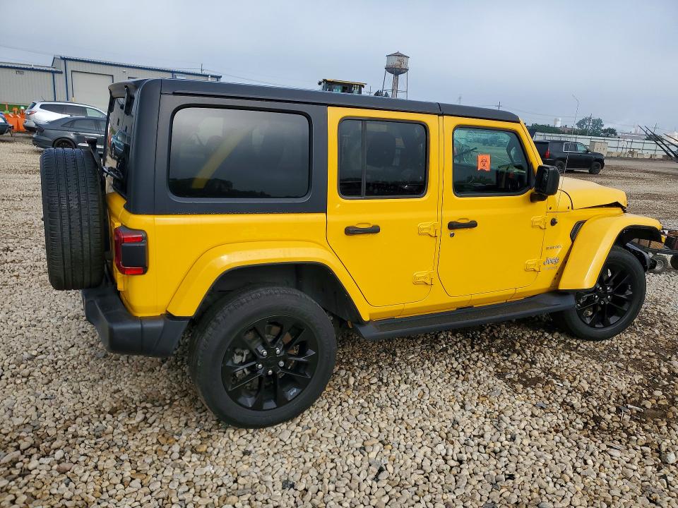 2021 Jeep Wrangler Unlimited მანქანა იყიდება აუქციონზე, vin: 1C4JJXP6XMW698768, აუქციონის ნომერი: 64062476