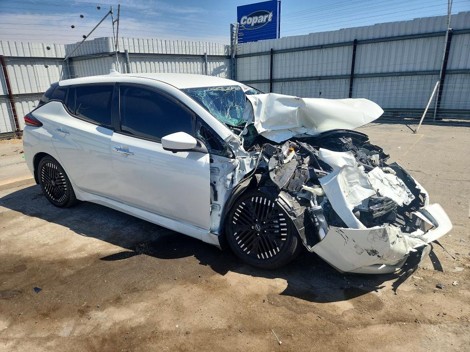 2025 Nissan Leaf მანქანა იყიდება აუქციონზე, vin: 1N4CZ1CV1SC550590, აუქციონის ნომერი: 65038996
