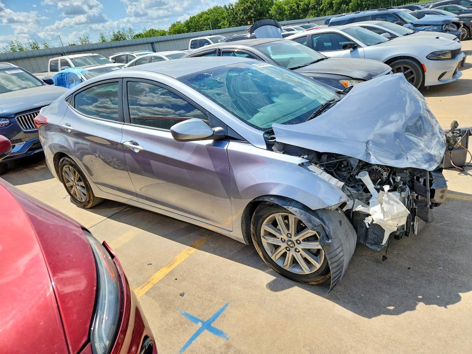 64057546 :رقم المزاد ، 5NPDH4AE1GH660850 vin ، 2016 Hyundai Elantra مزاد بيع