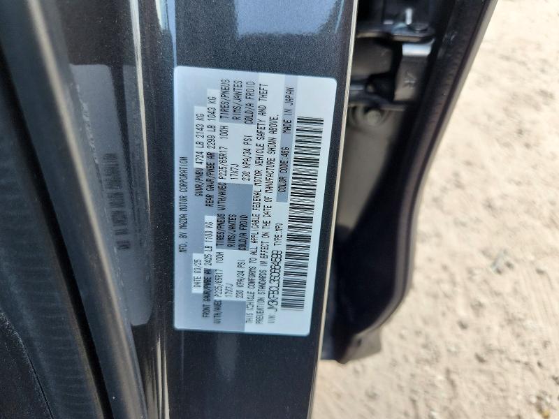 64561466 :رقم المزاد ، JM3KFBCL3S0664599 vin ، 2025 Mazda Cx-5 مزاد بيع
