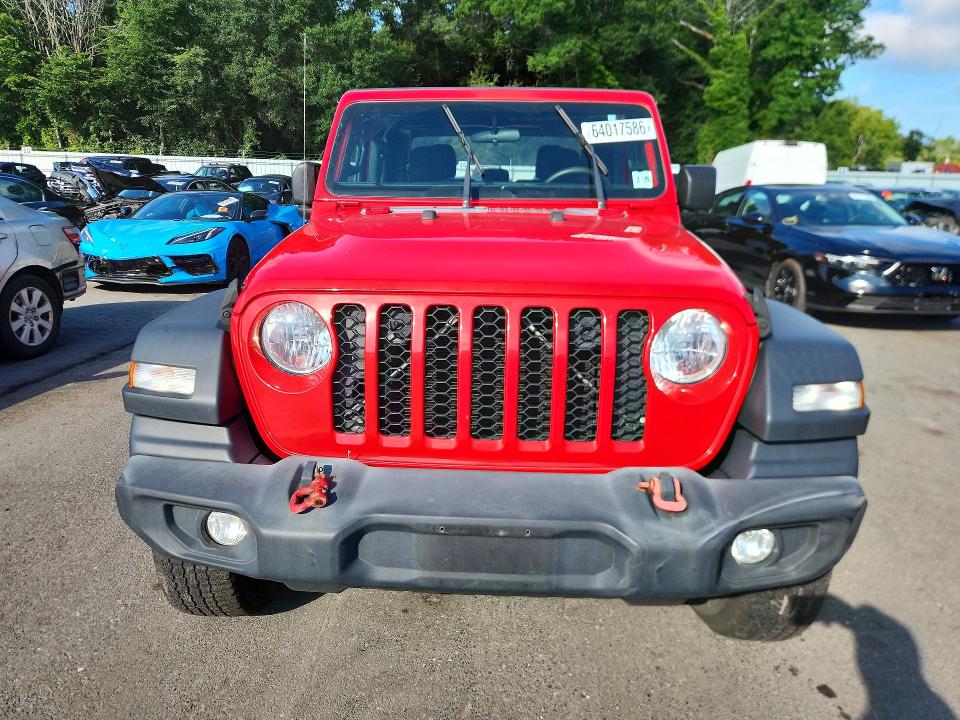 64017586 :رقم المزاد ، 1C6HJTAG5ML511289 vin ، 2021 Jeep Gladiator مزاد بيع