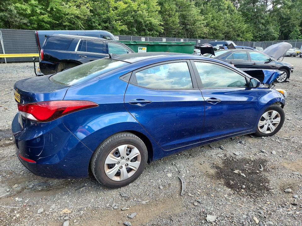 2016 Hyundai Elantra მანქანა იყიდება აუქციონზე, vin: 5NPDH4AE1GH702059, აუქციონის ნომერი: 66814956