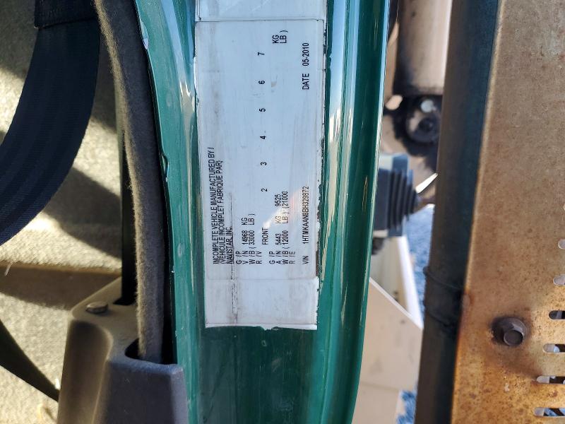 65701236 :رقم المزاد ، 1HTMKAAN8BH329872 vin ، 2011 International 4400 مزاد بيع