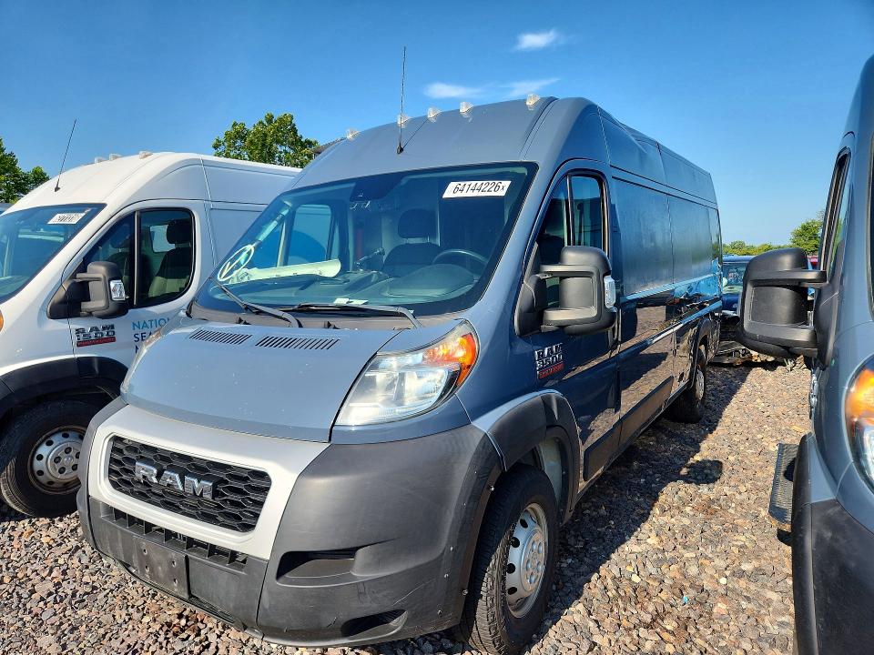 Продажа на аукционе авто 2021 Ram Promaster 3500, vin: 3C6MRVJG3ME541225, номер лота: 64144226