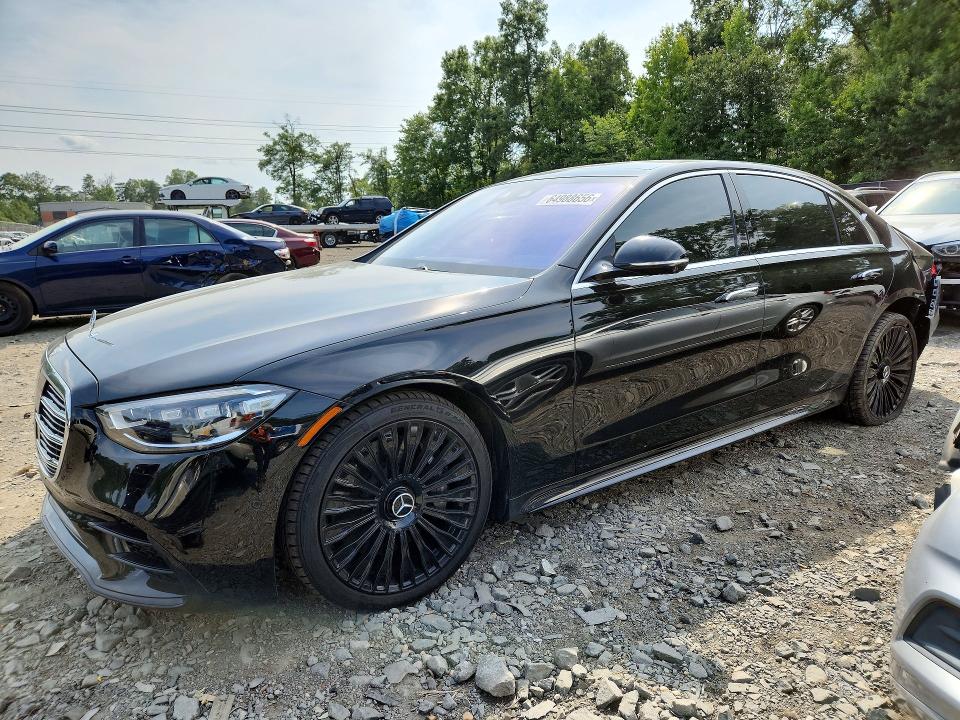 2022 Mercedes-benz S მანქანა იყიდება აუქციონზე, vin: W1K6G6DB8NA147372, აუქციონის ნომერი: 64988656