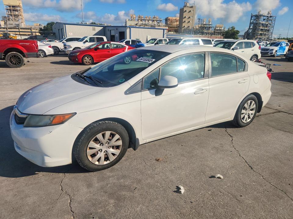 64183846 :رقم المزاد ، 2HGFB2F50CH577860 vin ، 2012 Honda Civic مزاد بيع