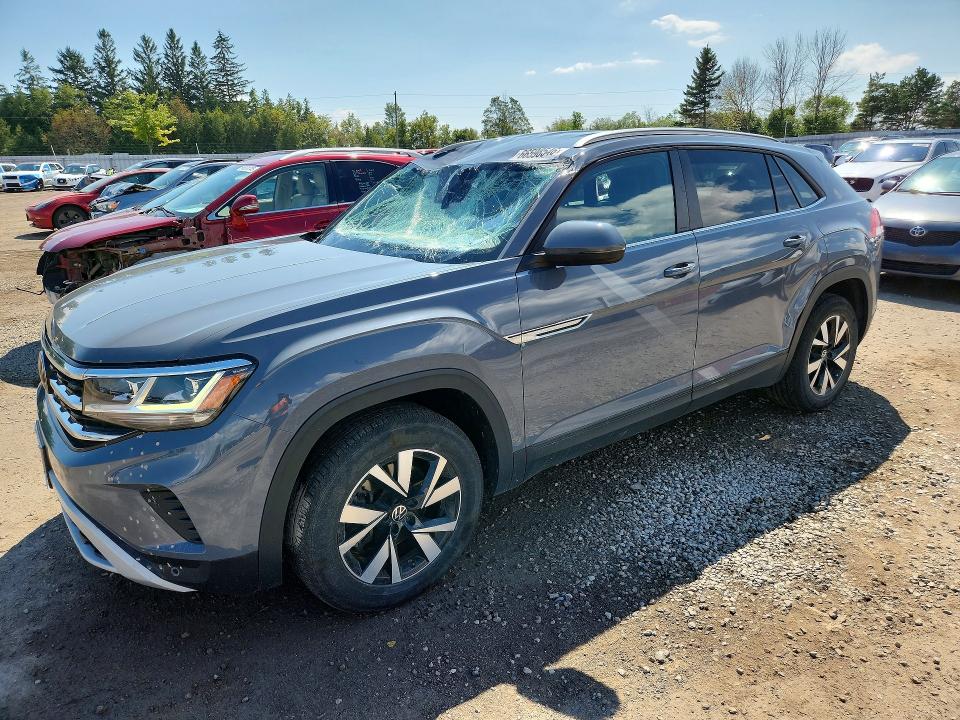 66598546 :رقم المزاد ، 1V2LC2CA0MC227227 vin ، 2021 Volkswagen Atlas Cross Sport مزاد بيع