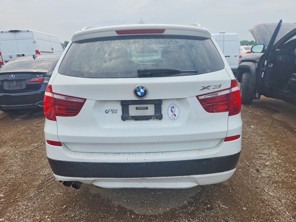 2012 Bmw X3 მანქანა იყიდება აუქციონზე, vin: 5UXWX5C5XCL720787, აუქციონის ნომერი: 63740346