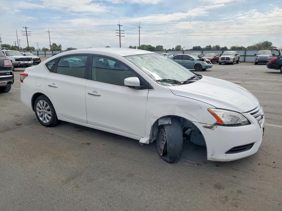 2015 Nissan Sentra მანქანა იყიდება აუქციონზე, vin: 3N1AB7AP4FL672306, აუქციონის ნომერი: 65036806