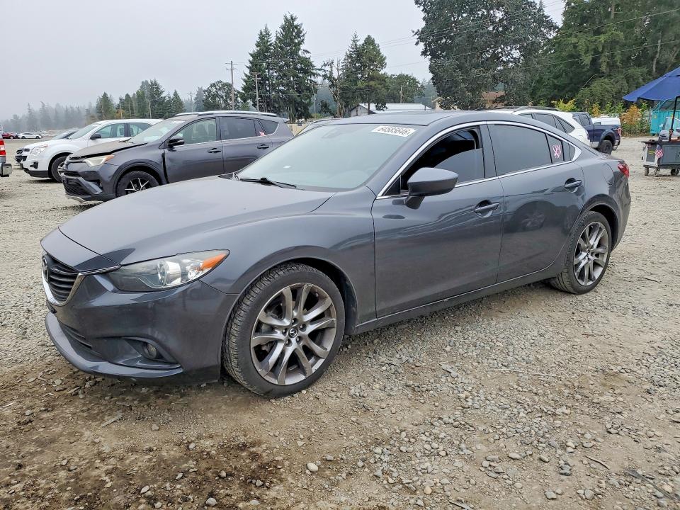 Auction sale of the 2015 Mazda 6, vin: JM1GJ1W52F1207903, lot number: 64585646
