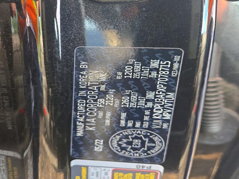 Продаж на аукціоні авто 2023 Kia Sportage, vin: KNDPU3AFXP7078715, номер лоту: 66714116