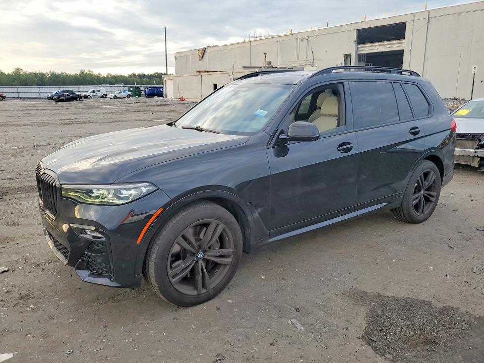 2022 Bmw X7 მანქანა იყიდება აუქციონზე, vin: 5UXCW2C08N9K23312, აუქციონის ნომერი: 65530126